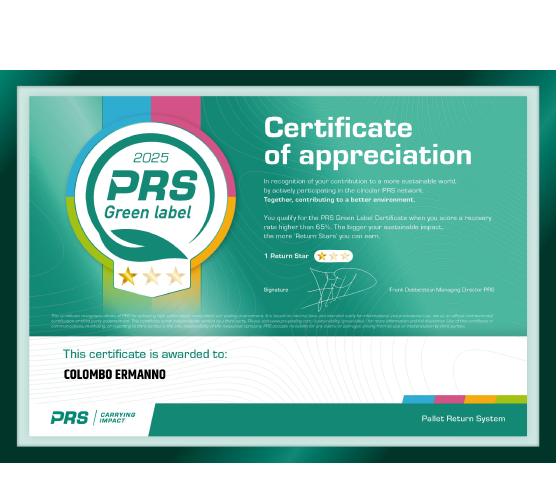 certificato PRS